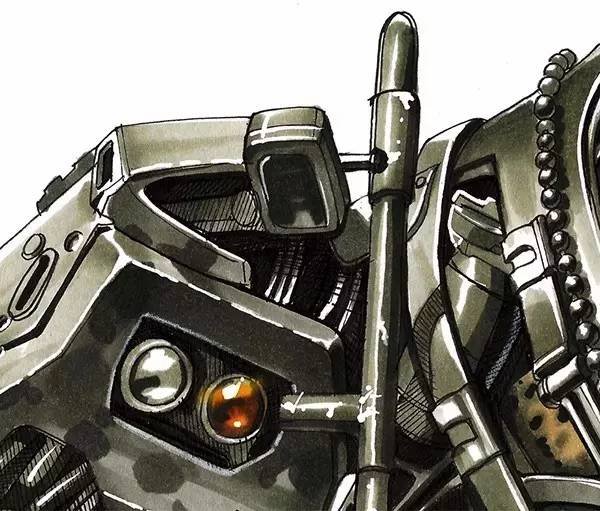 变形金刚手绘版,变形金刚手绘原稿