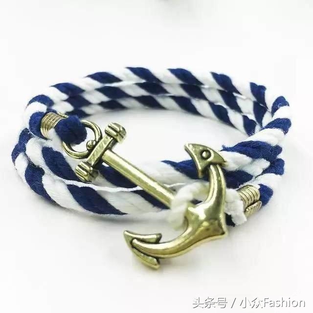 黄金手链男士欧美风格,复古时尚男士手链