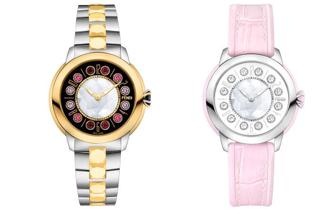 fendi两个表盘女表,fendi机械表