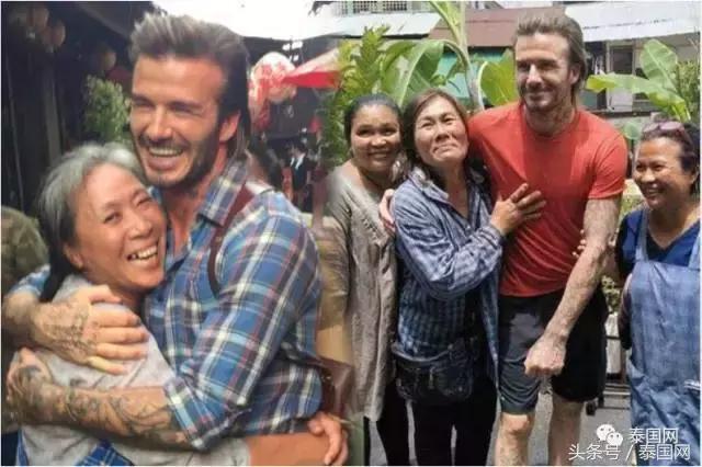 贝克汉姆穿着黄西服来中国,贝克汉姆访香港