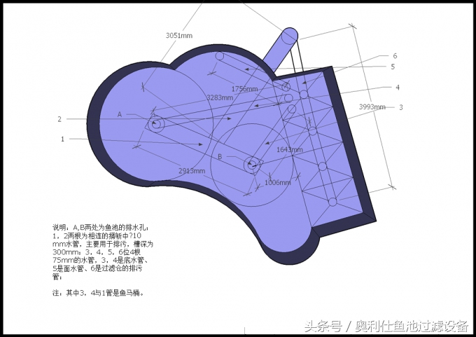 小型庭院鱼池假山设计,庭院锦鲤鱼池过滤改造