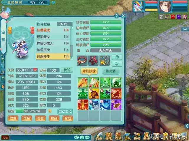 神武109魔王要什么属性,神武2