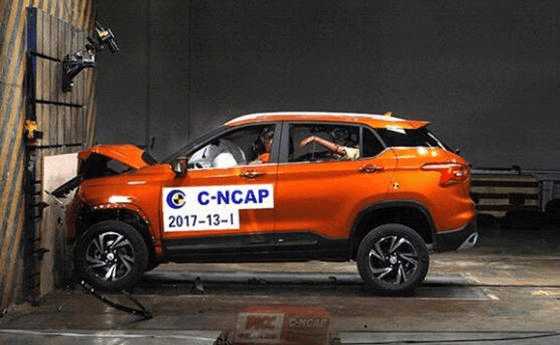 宝骏510新车碰撞测试,新款宝骏510碰撞