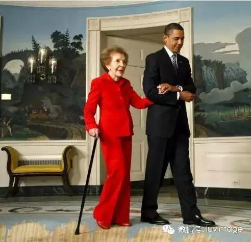 致敬最美红装女神-美国前第一夫人：南希·里根