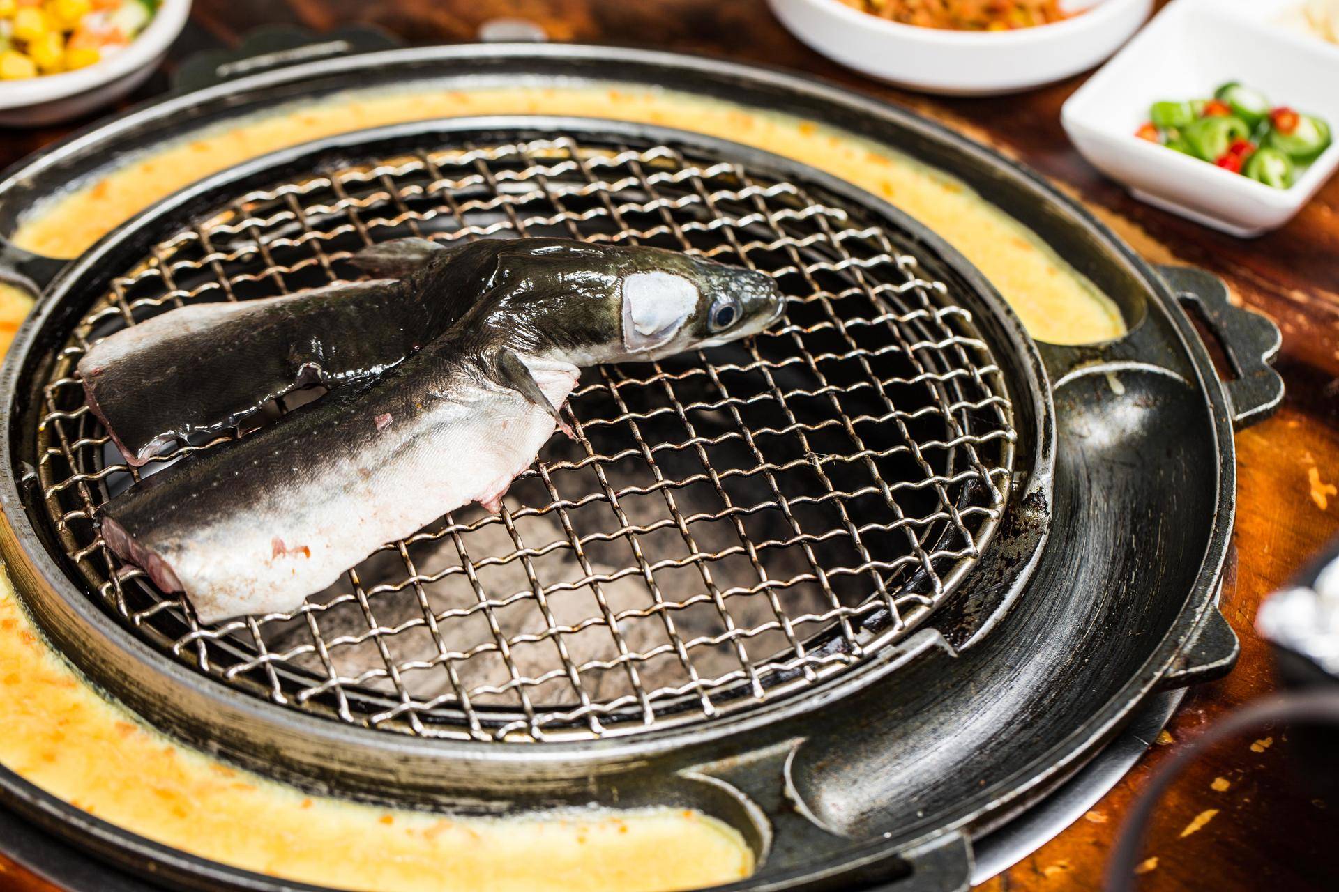 “五级辣”火山辣烤猪蹄、芝士烤肉锅、活鳗鱼三吃，想尝津城独一家才有的招牌菜，你得去津城美食街—西湖道！你能挑战顶级辣？还能打五折