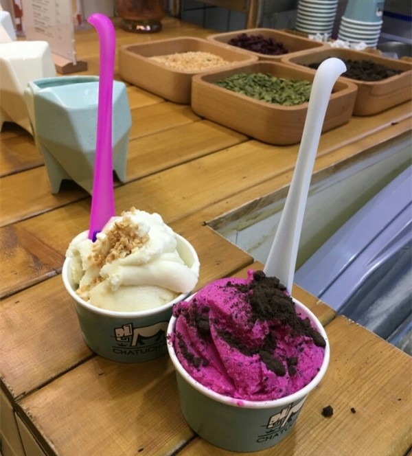 这么热的天你还不来吃冰淇淋吗,天气这么热还不来个清爽的冰淇淋