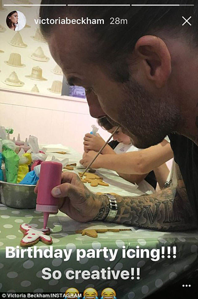 贝小七下厨贝克汉姆打下手,贝小七生日