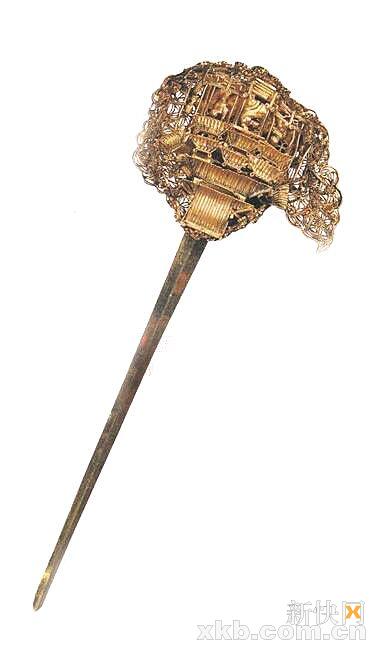 古代戴在额前的头饰,古人头上戴的头饰叫什么