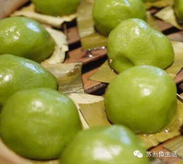 一年一季的美食青团子上市啦,苏州人的春天从青团开始