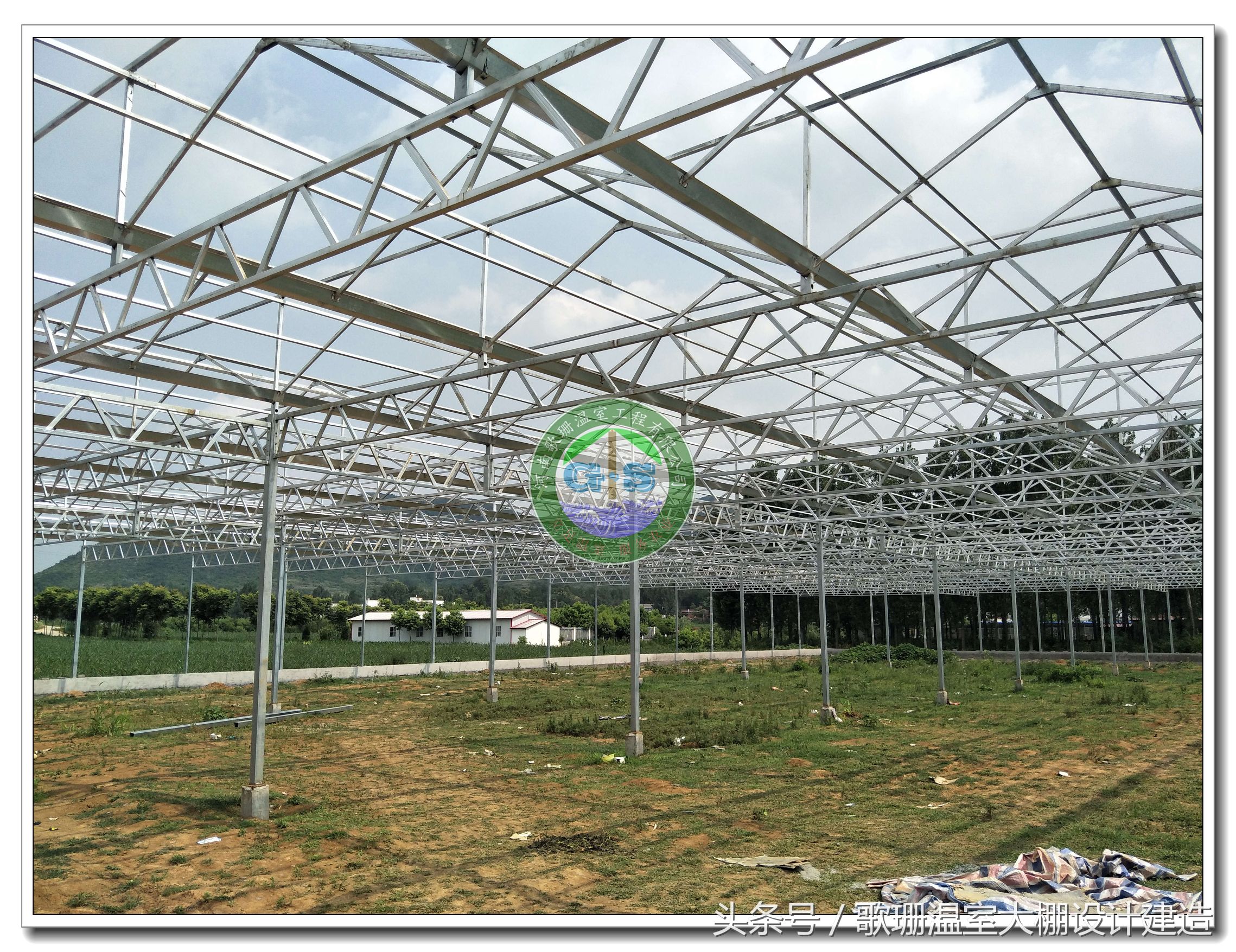 温室大棚骨架优点分析,如何使用连栋薄膜大棚温室更节能