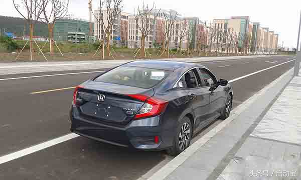 十一代思域暗金蓝提车记,本田honda2023款七座落地价