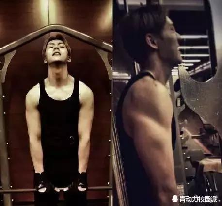 鹿晗邓超练肌肉,邓超暴瘦如柴视频