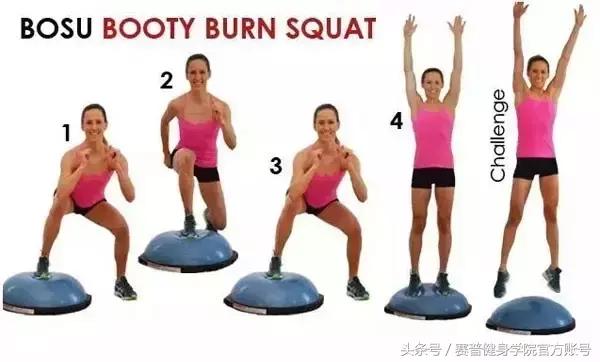 14种健身球训练动作,波速球有氧训练动作