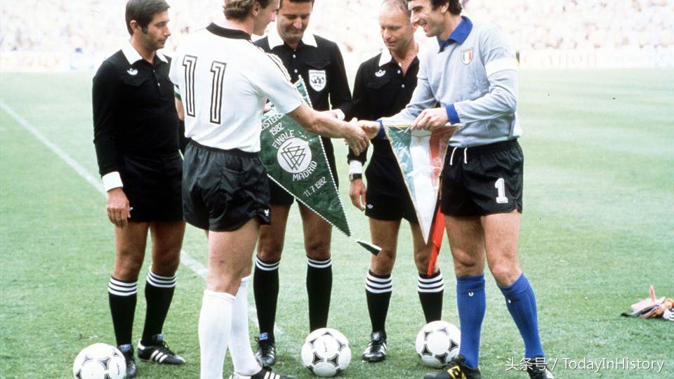 1982意大利决赛,1982年世界杯意大利对阵联邦德国