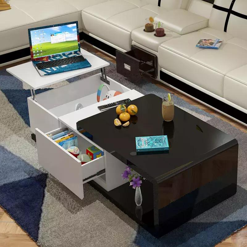 最实用最节省空间的茶几,茶几兼顾颜值和收纳