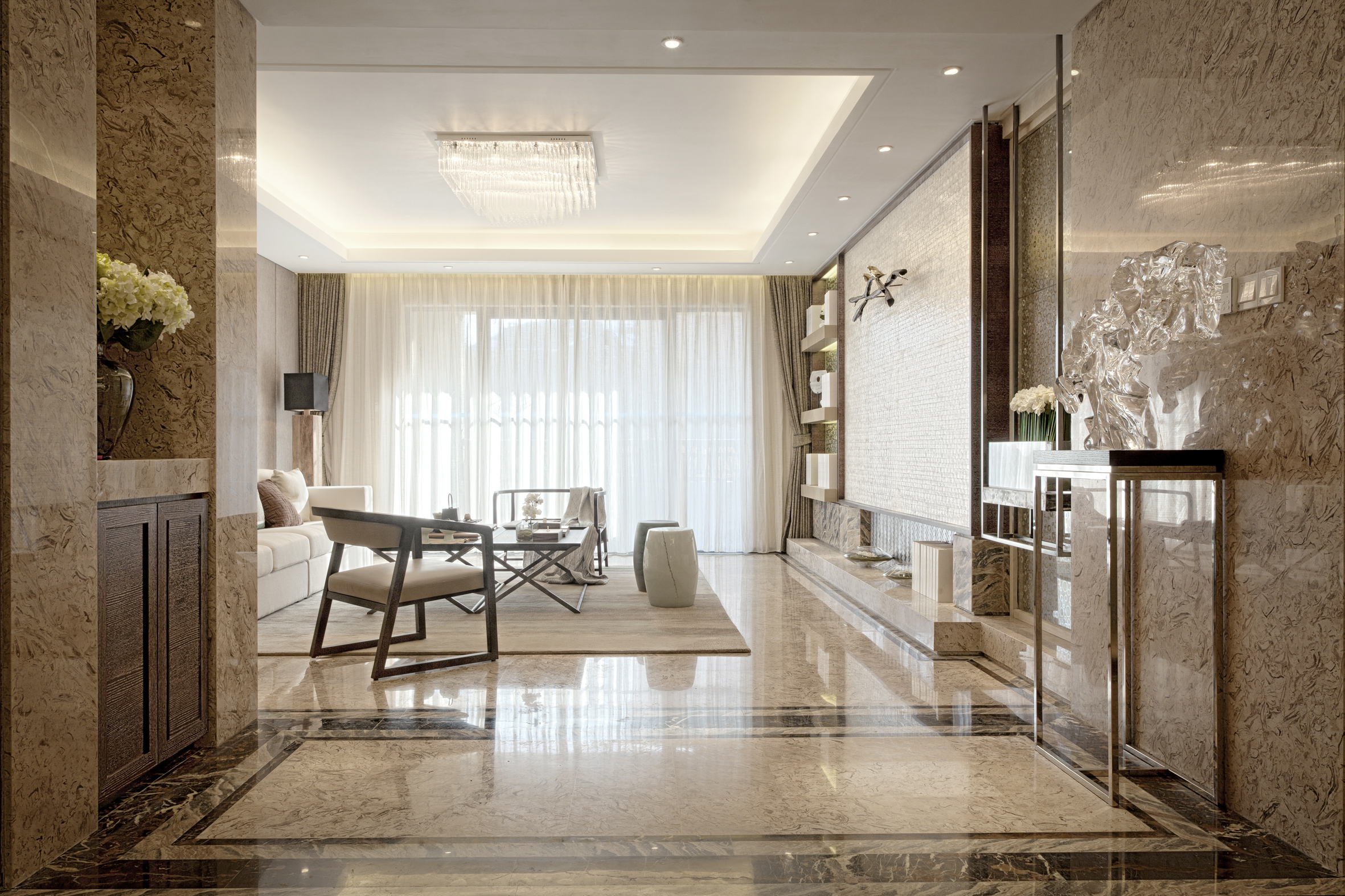 大庆绿城御园装修效果图,大庆东易雅居装饰