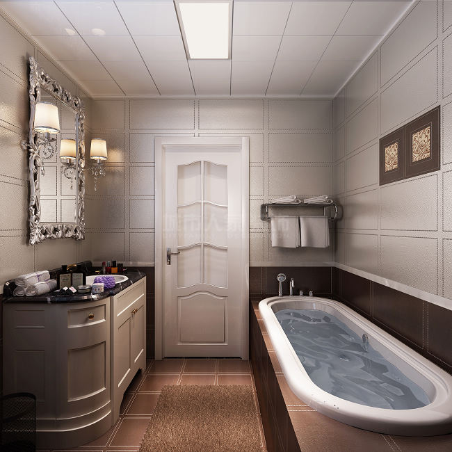 西安首创漫香郡装修效果图,首创漫香郡欧式