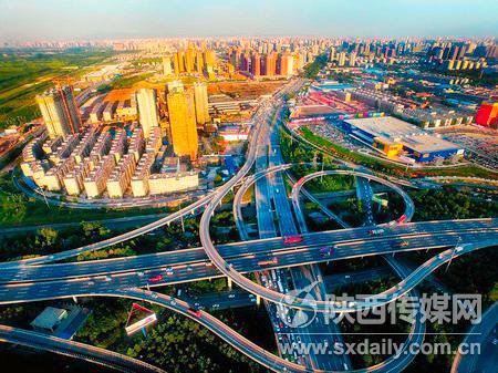 西安都市圈公路环线规划建设进展,规划来了西安构建城市交通新格局