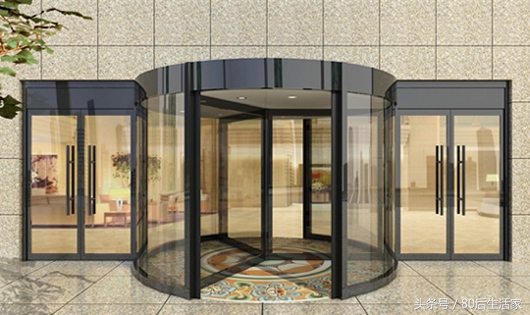 两翼旋转门平开门,轨道旋转门半旋转门