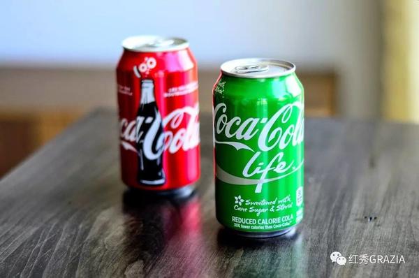 红色可乐大战蓝色可乐,减肥可乐