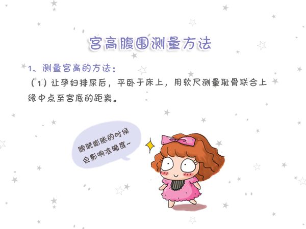 一分钟自测孕期健康指标,孕17周宫高17腹围78