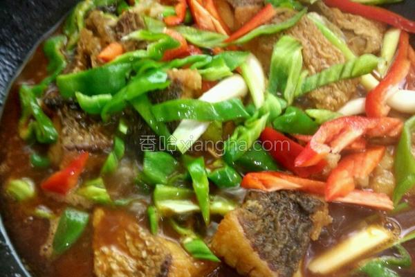 红烧草鱼块四川,红烧草鱼块酒店的做法