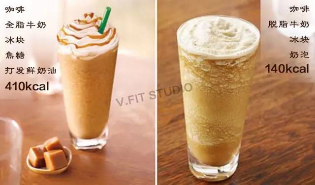 星巴克瓶装咖啡热量,热量低的星巴克咖啡推荐