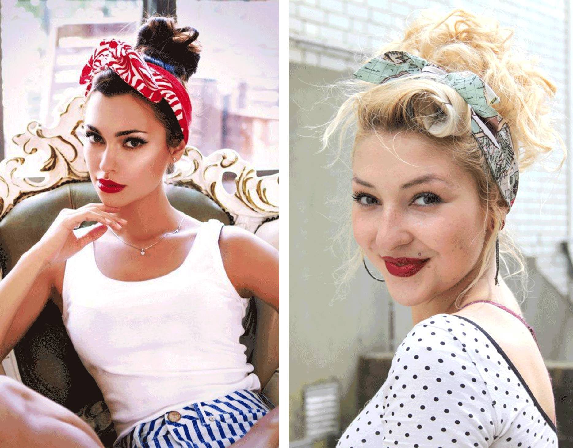 脸大慎入|百变造型,发带搞定