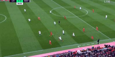 半场：库蒂尼奥破门，利物浦3-0沃特福德