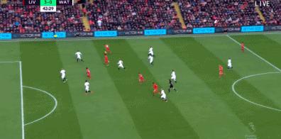 半场：库蒂尼奥破门，利物浦3-0沃特福德