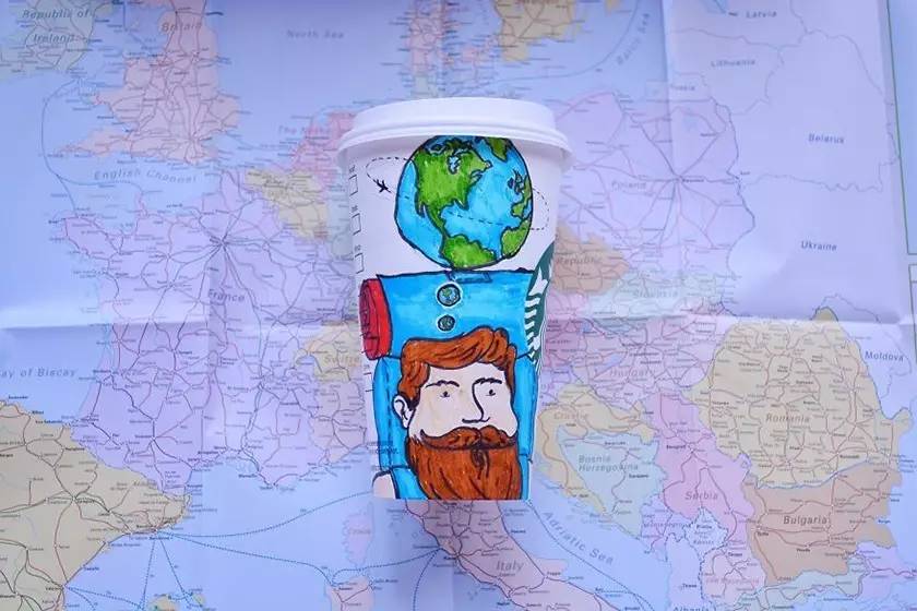 艺术家环游世界，他靠这个技能成为世界网红