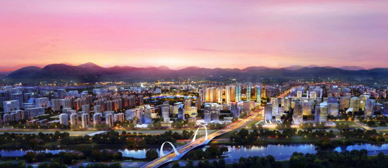 现代产业高地生态宜居新城,新城板块高端住宅区品质