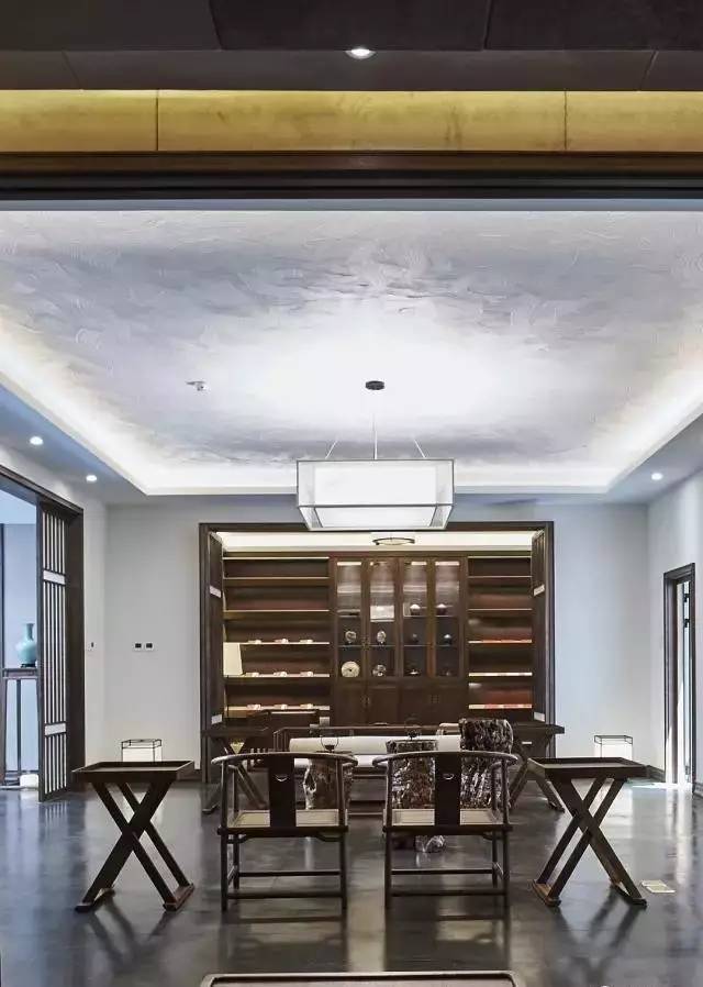 118平米中式三层四合院设计图,轻钢别墅新中式四合院