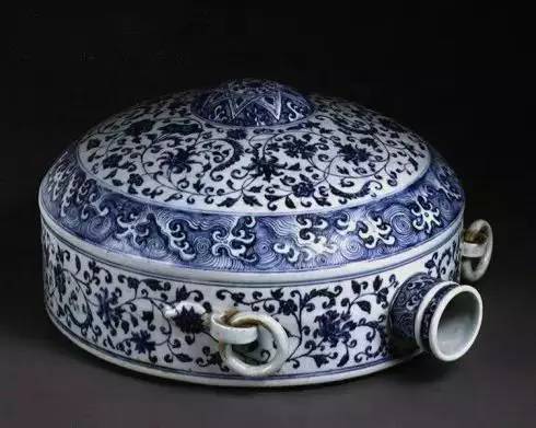 清代民窑青花瓷观音瓶,明清代民窑青花瓷盖罐大全