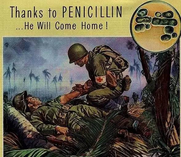 青霉素的发现历史简介,医学史上的青霉素