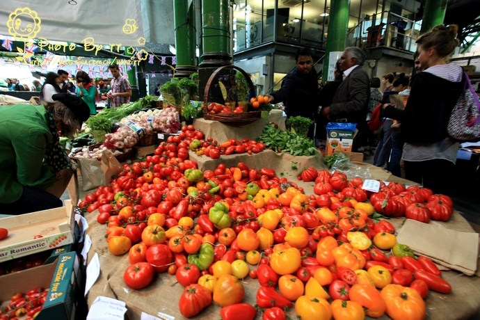 欧洲最古老的菜市场,伦敦市最古老集市