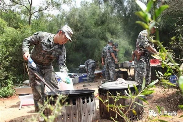 炮兵野外训练营,炮兵驻训
