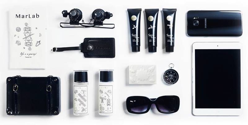 旅行洗护8件套,旅行携带方便的洗护套装