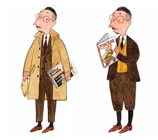 谈资|那个专门画绅士的Mr.Slowboy,这次帮dunhill画了一只狗