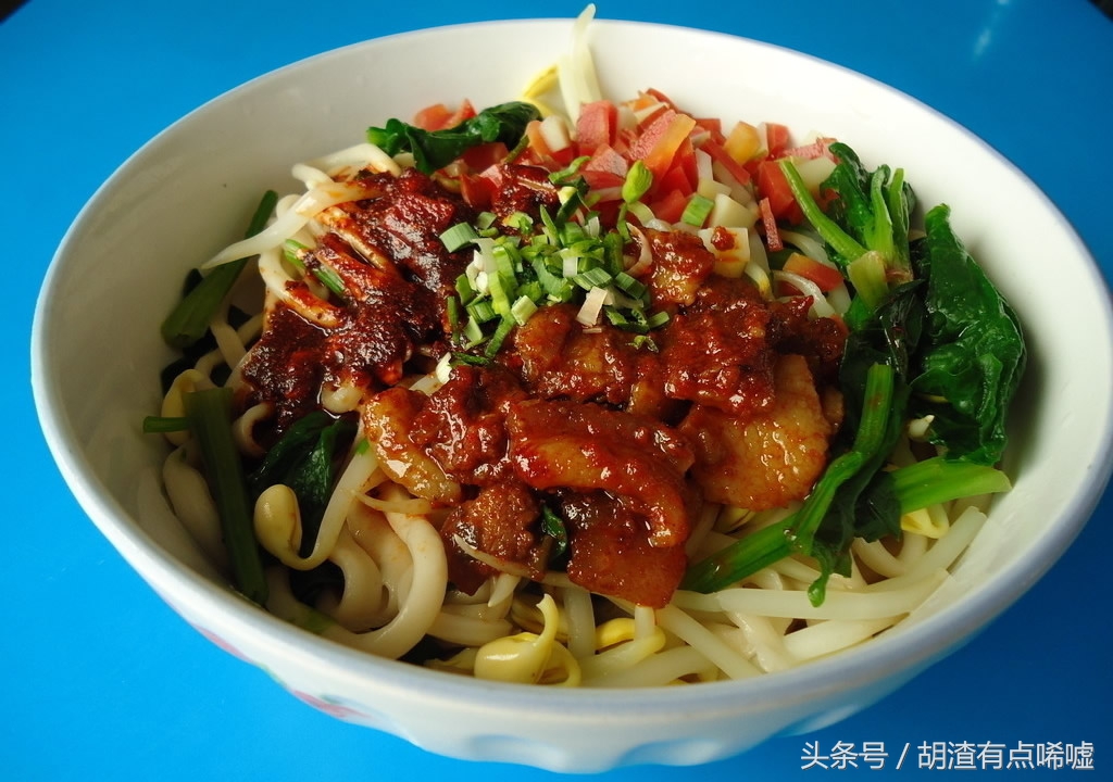 各种颜色的面条,各种口味的面条做法