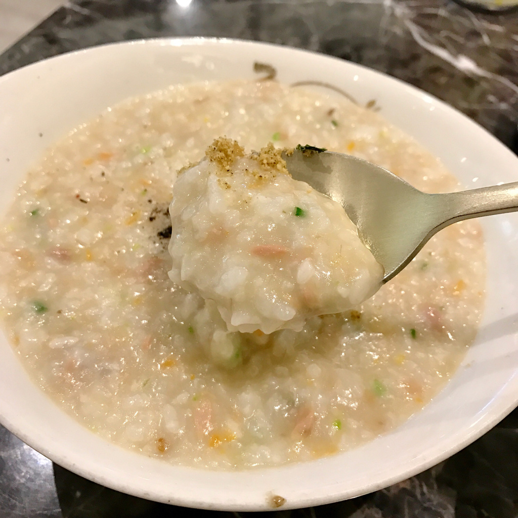 鸡中翅粥,蛋花鸡柳粥