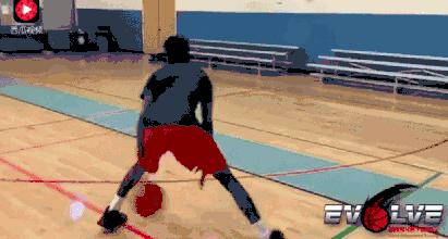 胯下背后虚晃转身运球过人,三威胁虚晃胯下过人