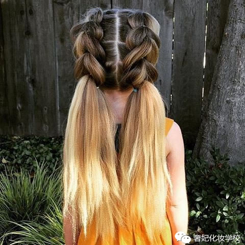 编发儿童简单又漂亮中长发小公主,斜辫子的小公主编发