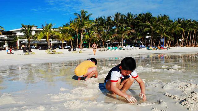 菲律宾长滩岛最美沙滩,菲律宾长滩岛旅游景点