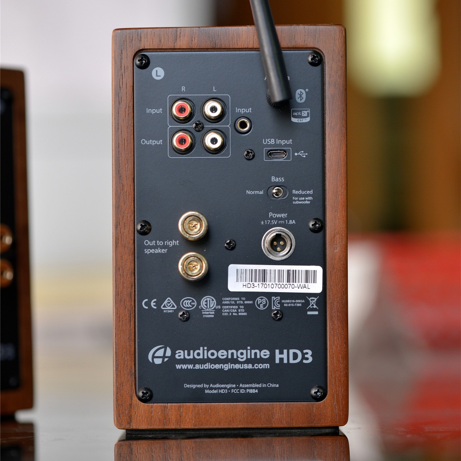 audioengine声擎hd3蓝牙音箱,多功能音响桌面