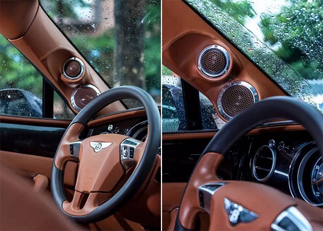 12款宾利欧陆音响改造,街拍新款宾利欧陆音响