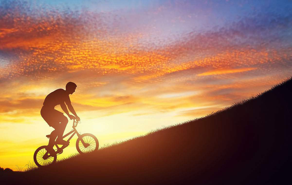 骑自行车的亲子英语,教小孩骑自行车