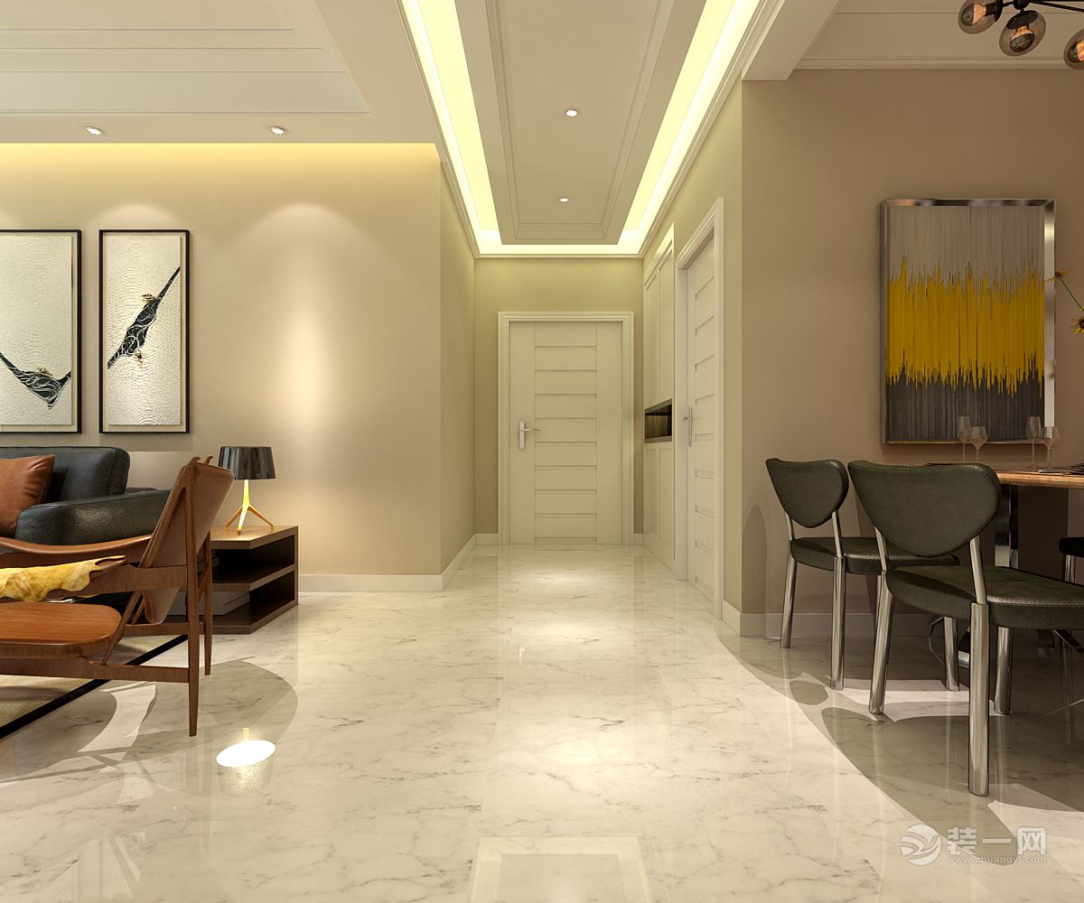 呼和浩特简约风格装修花费,呼和浩特市100平米装修案例