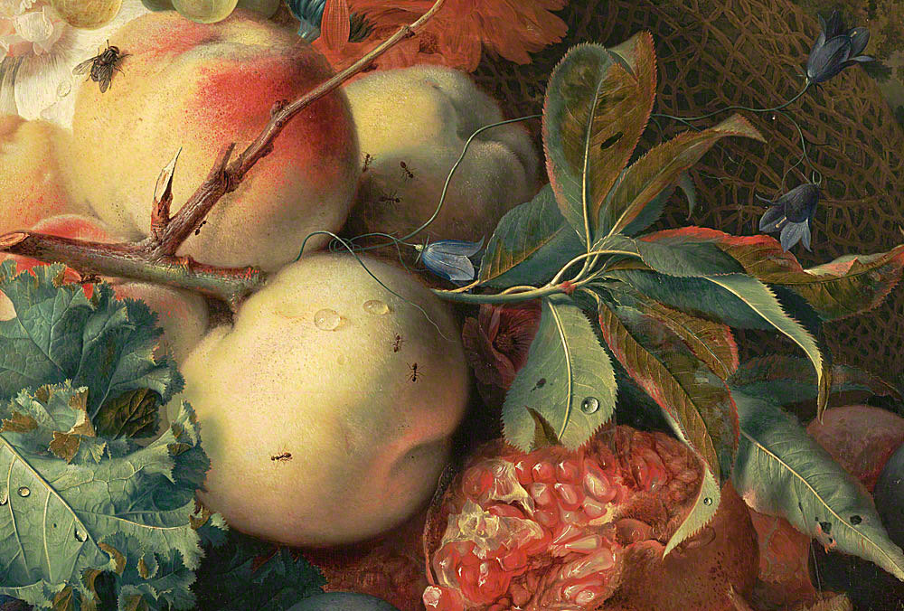 艺术家“画蜜桃”的时候可没想到,你们会带“有色”的想法