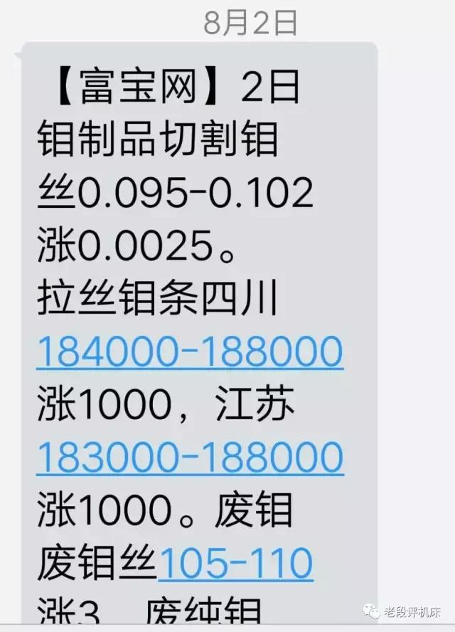 线切割钼丝涨价暴涨原因是什么？｜快告诉朋友可减少点损失